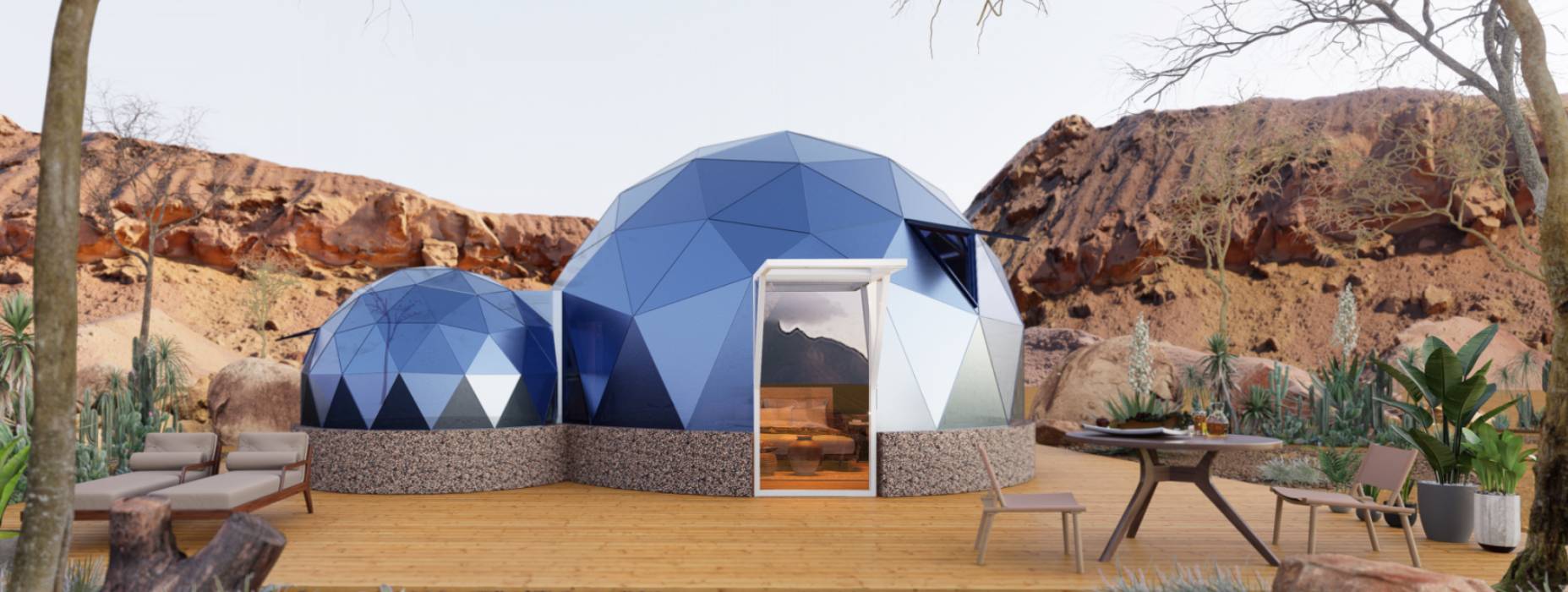 孟津县球形智能光伏玻璃星空房